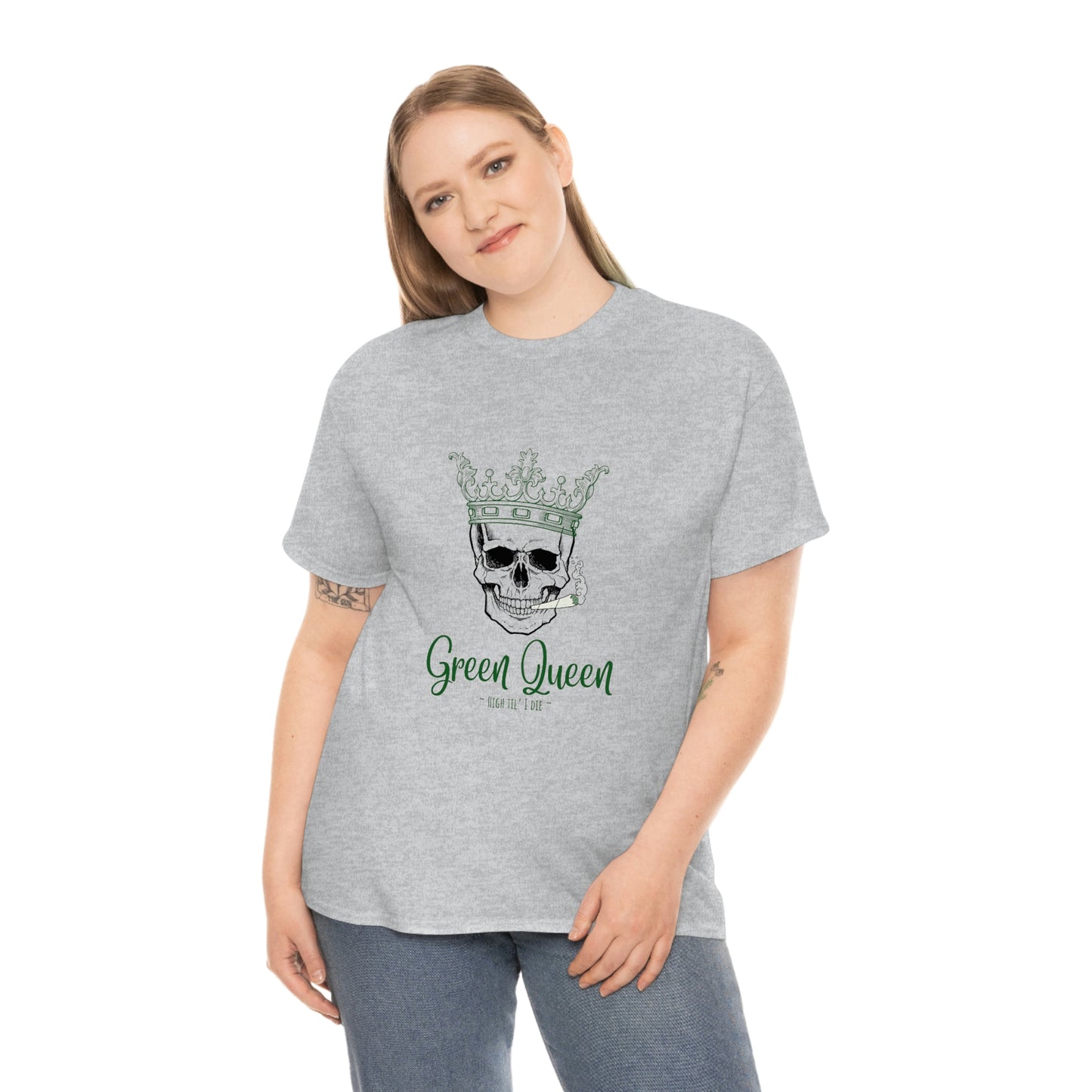 "Green Queen - High til' I die", Tee