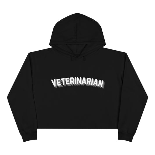 "Veterinarian" Crop Hoodie