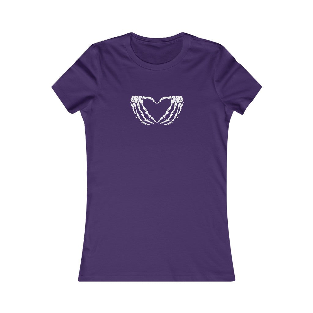 Skeleton Heart Women's Tee