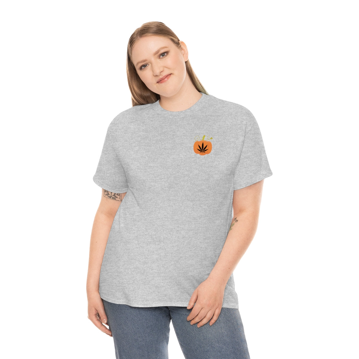 Pumpkin Weed Leaf, Tee