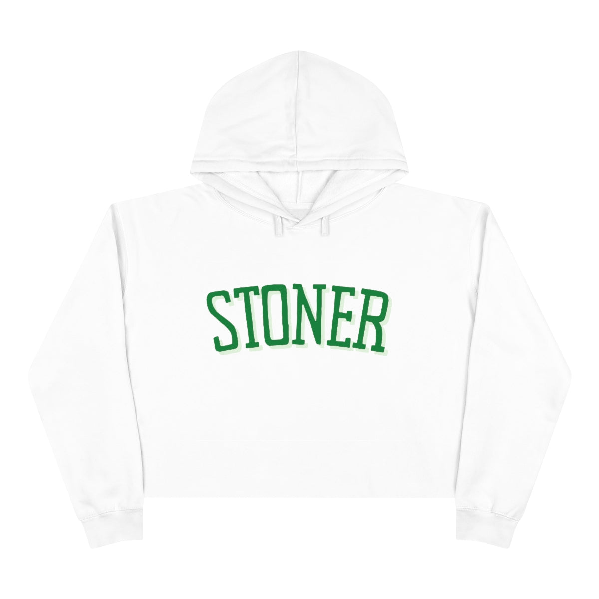 "Stoner", Crop Hoodie