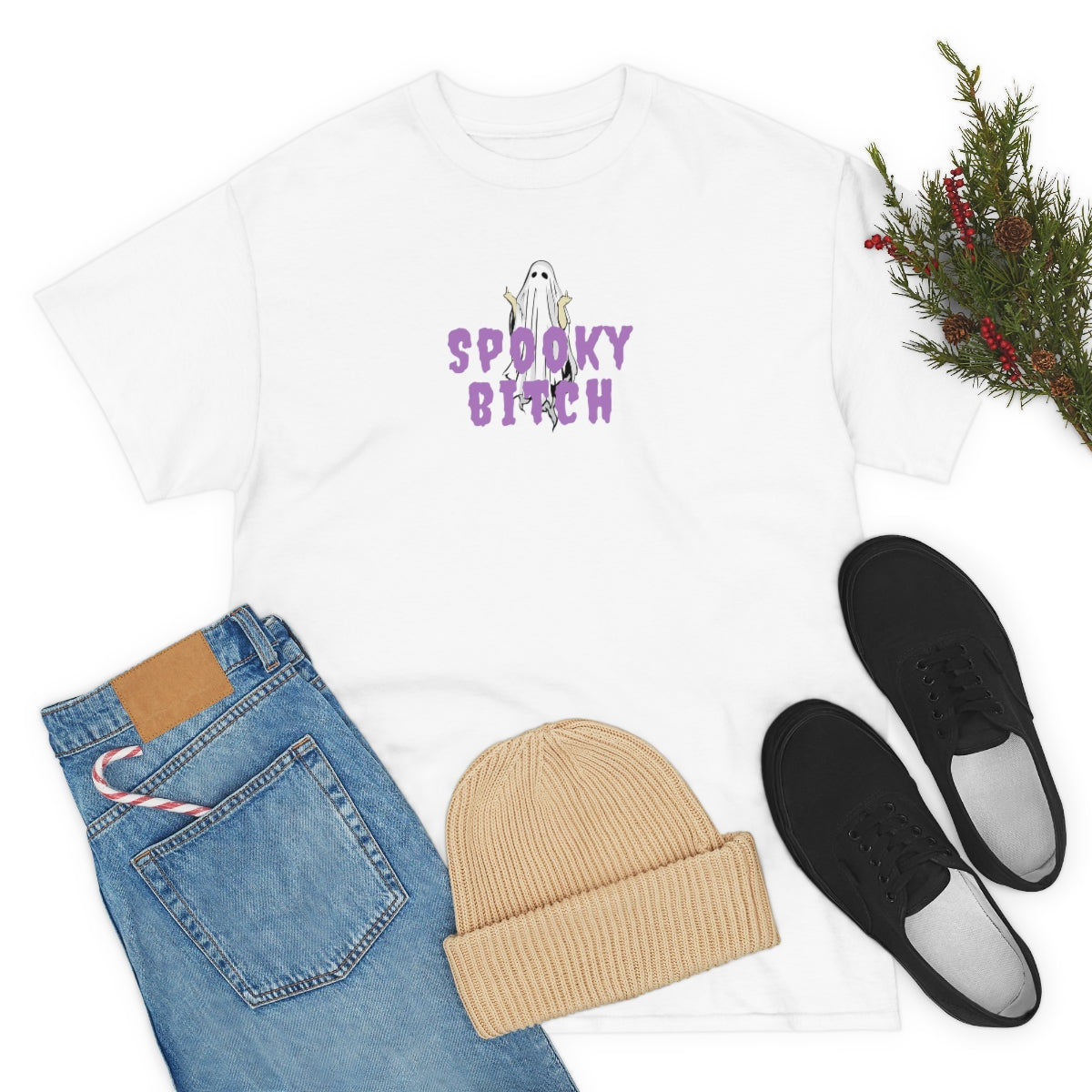 Spooky Bitch Cotton Tee