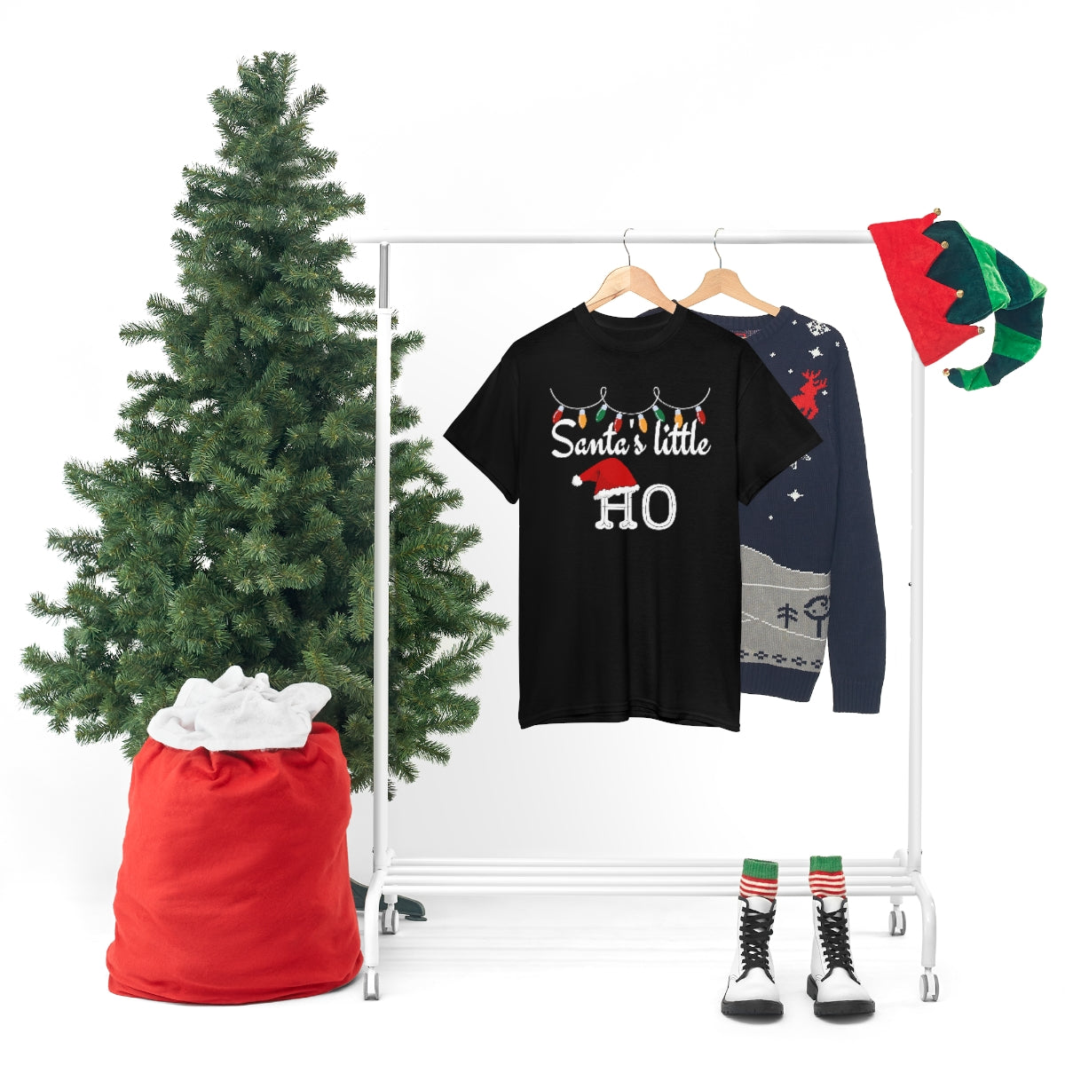 "Santa's Little Ho", Tee