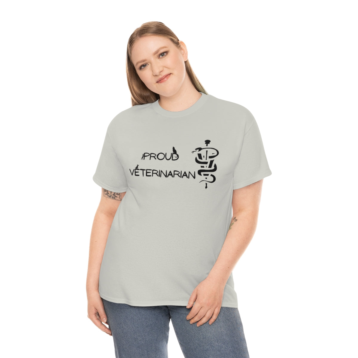 "Proud veterinarian" Tee