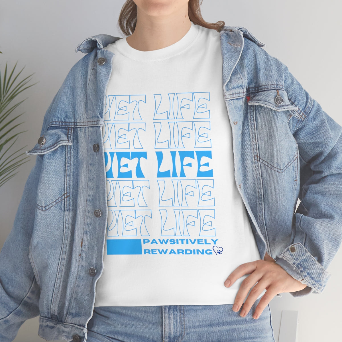 "Vet Life: Pawsitively Rewarding" Tee