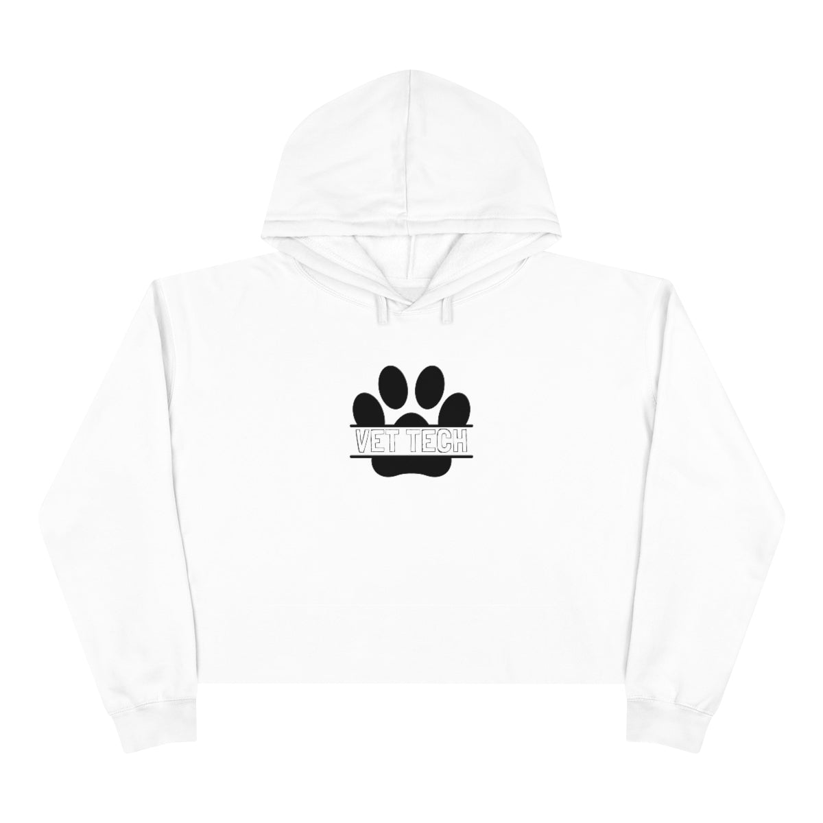 "Vet Tech" Crop Hoodie