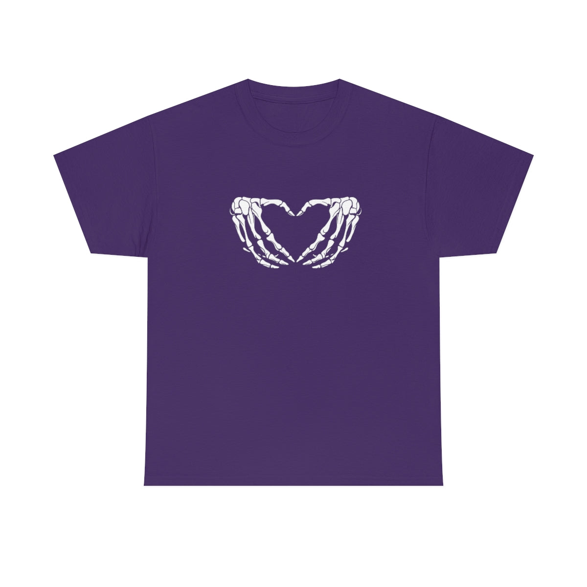 Skeleton Heart Cotton Tee