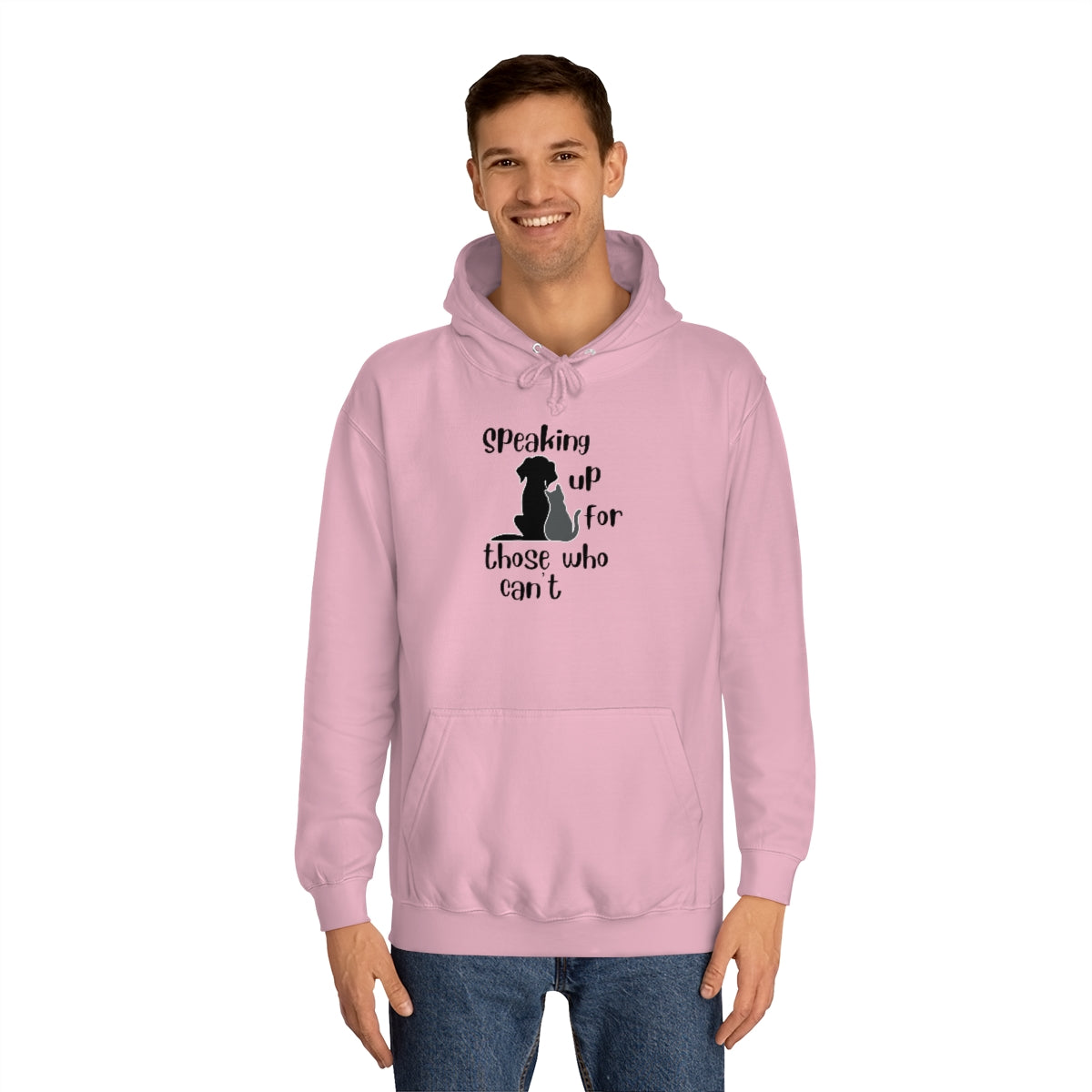 "Speaking up for those who can't" Hoodie