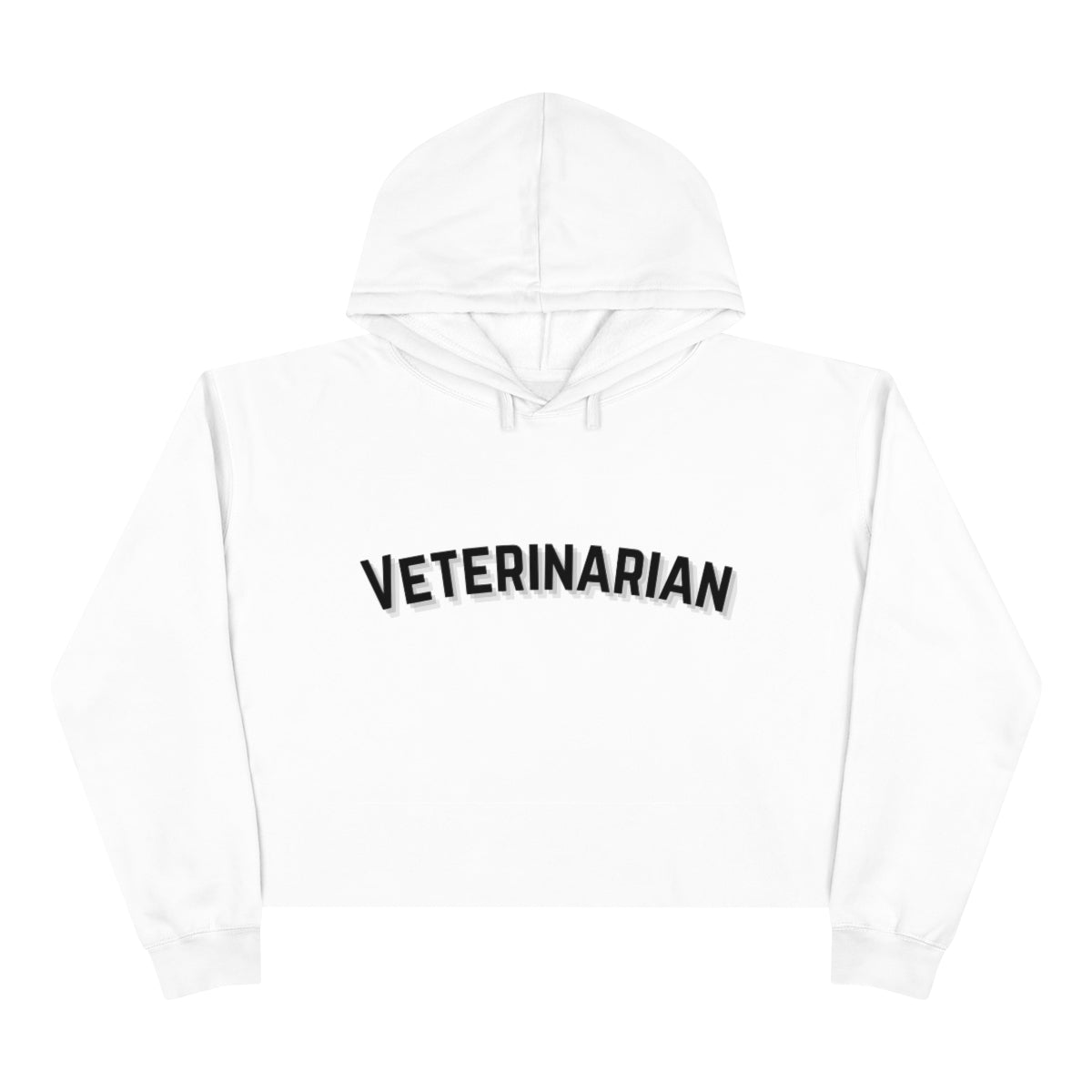 "Veterinarian" Crop Hoodie