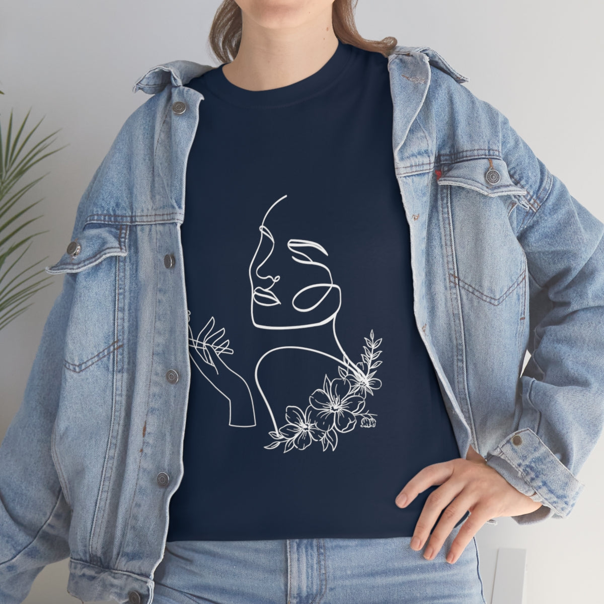 Smoking Woman Cotton Tee