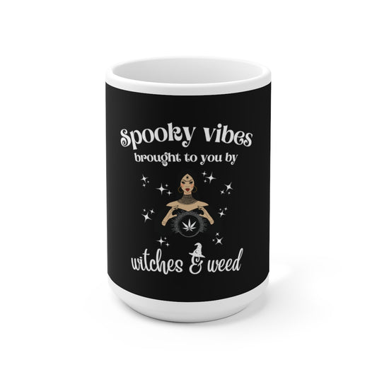 Witches & Weed - Large Ceramic Mug