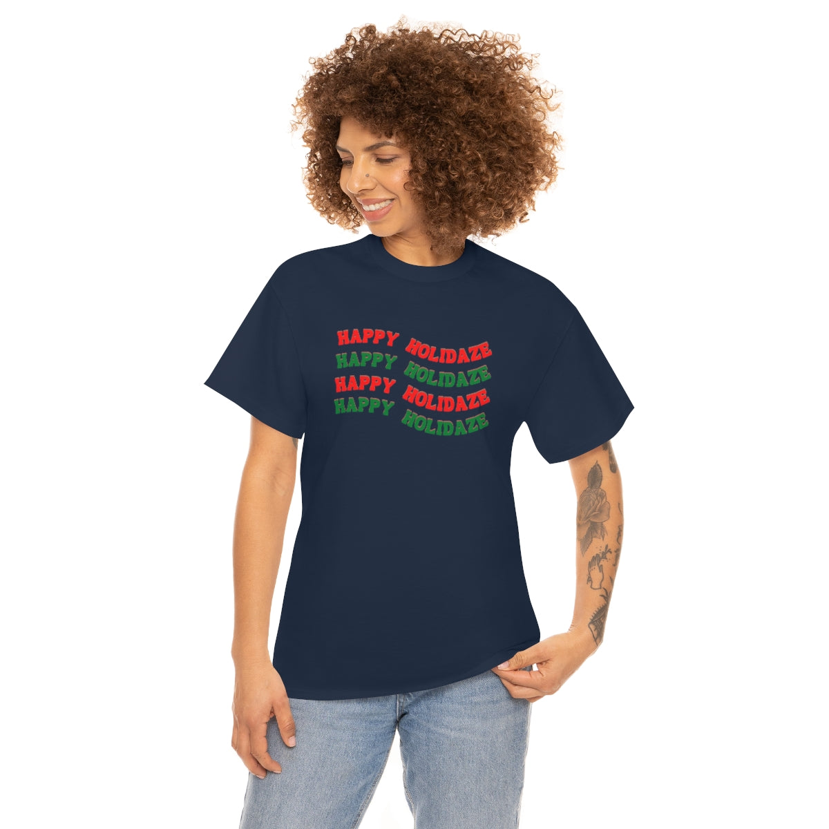 "Happy Holidaze", Tee