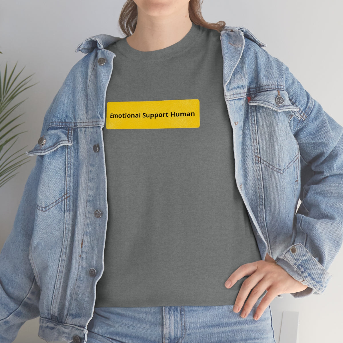 "Emotional Support Human" Tee