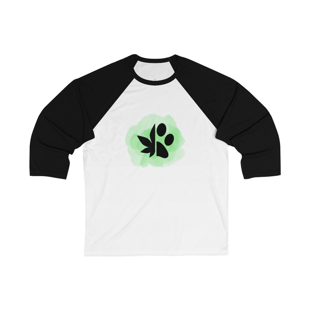 Dope Dogs Greens 3\4 Sleeve Baseball Tee