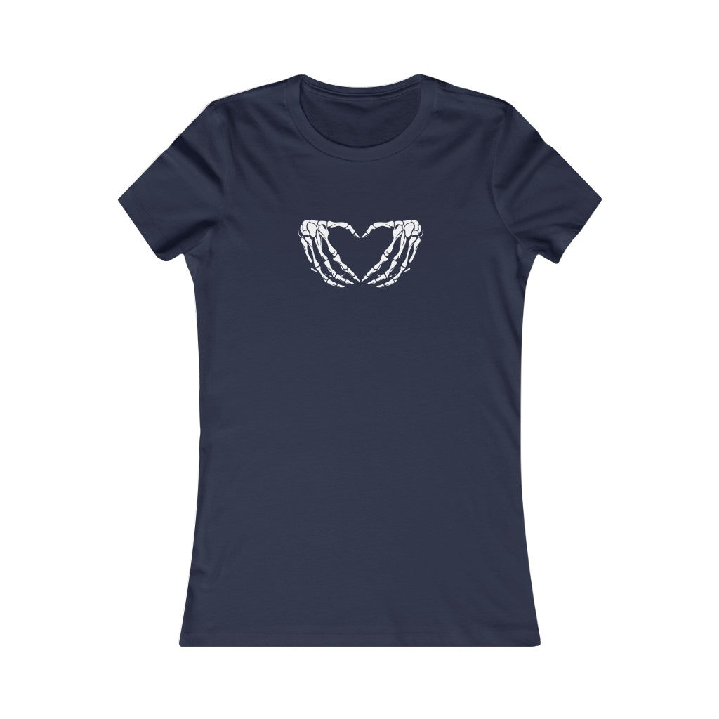 Skeleton Heart Women's Tee