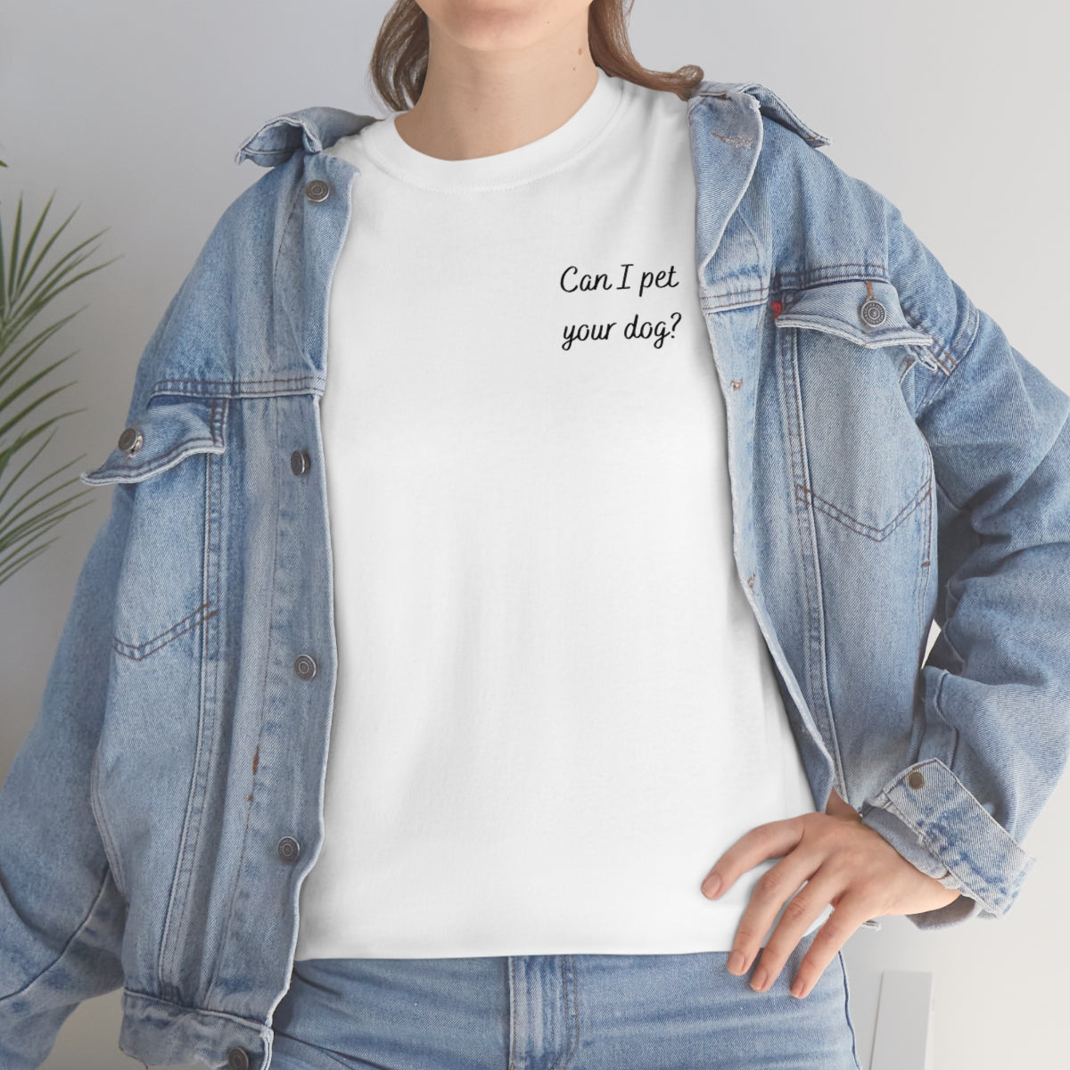 "Can I pet your dog?" Tee