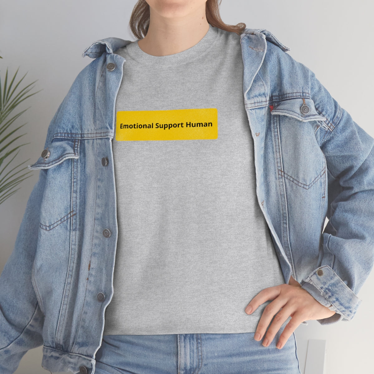 "Emotional Support Human" Tee