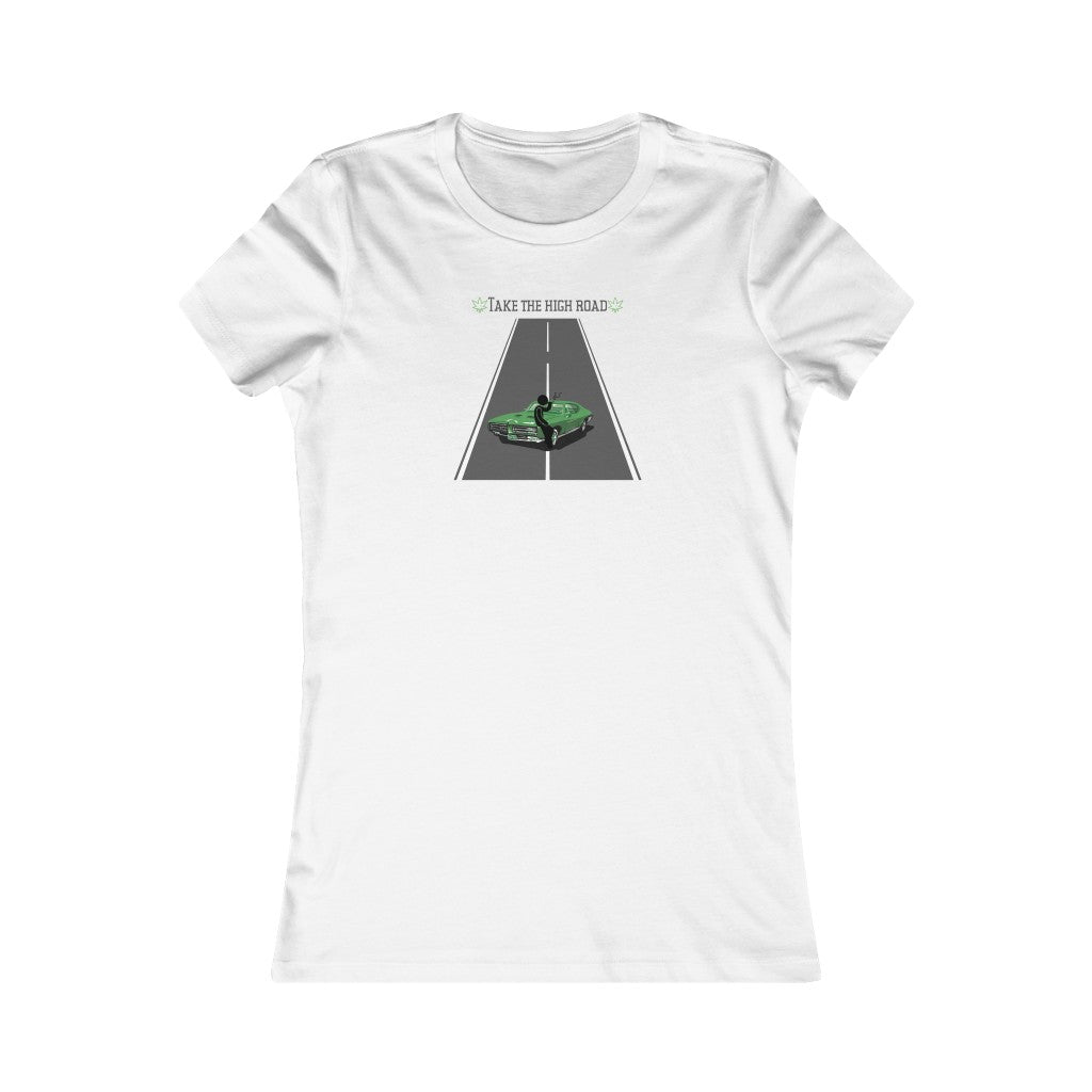 "Take the high road" Women's Tee