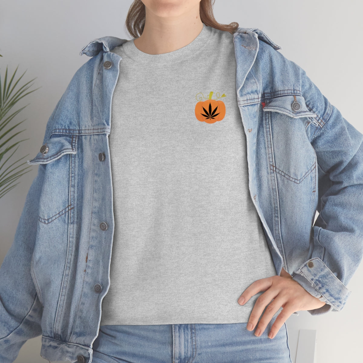 Pumpkin Weed Leaf, Tee