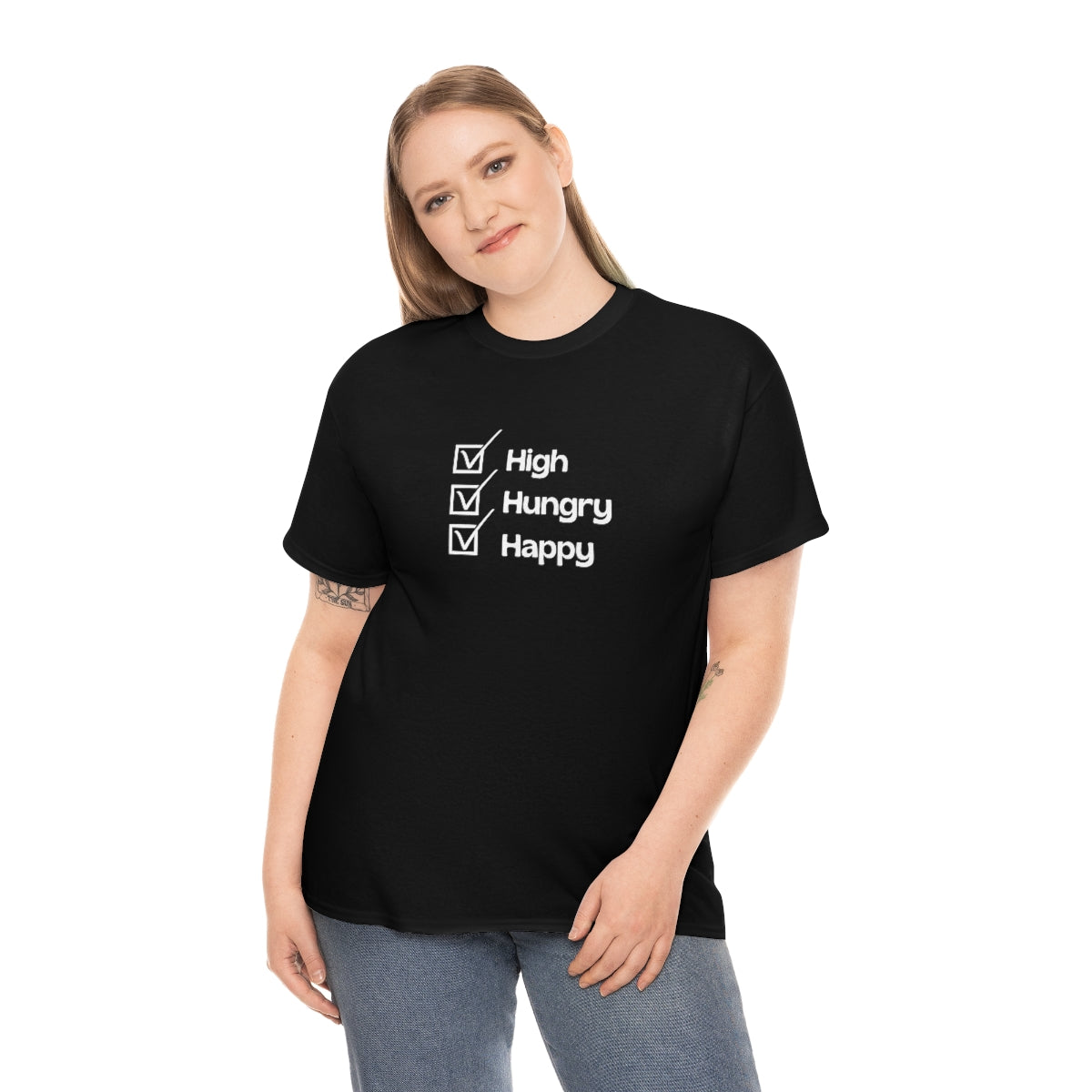 "High, Hungry, Happy" Tee