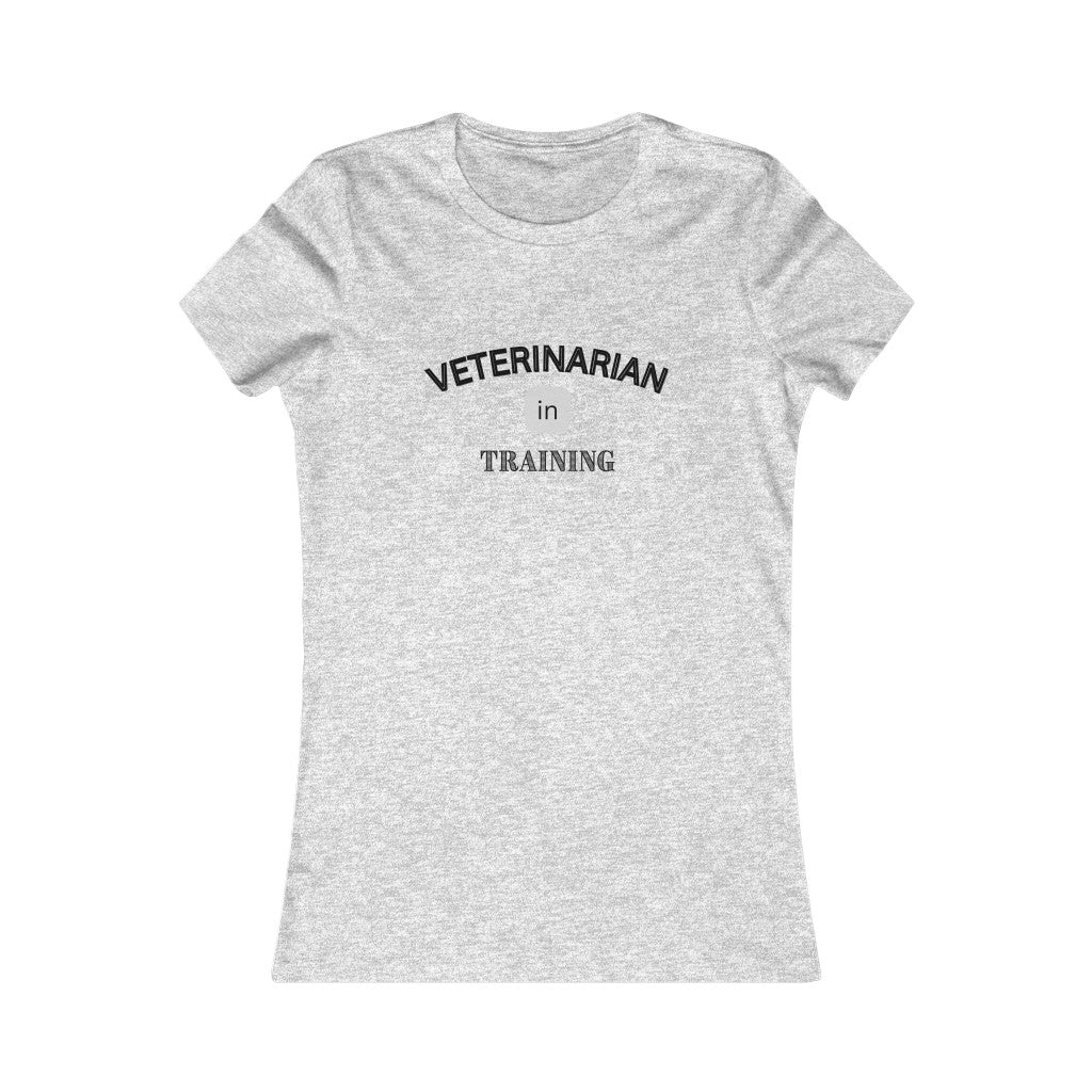 "Veterinarian in training" Women's Tee