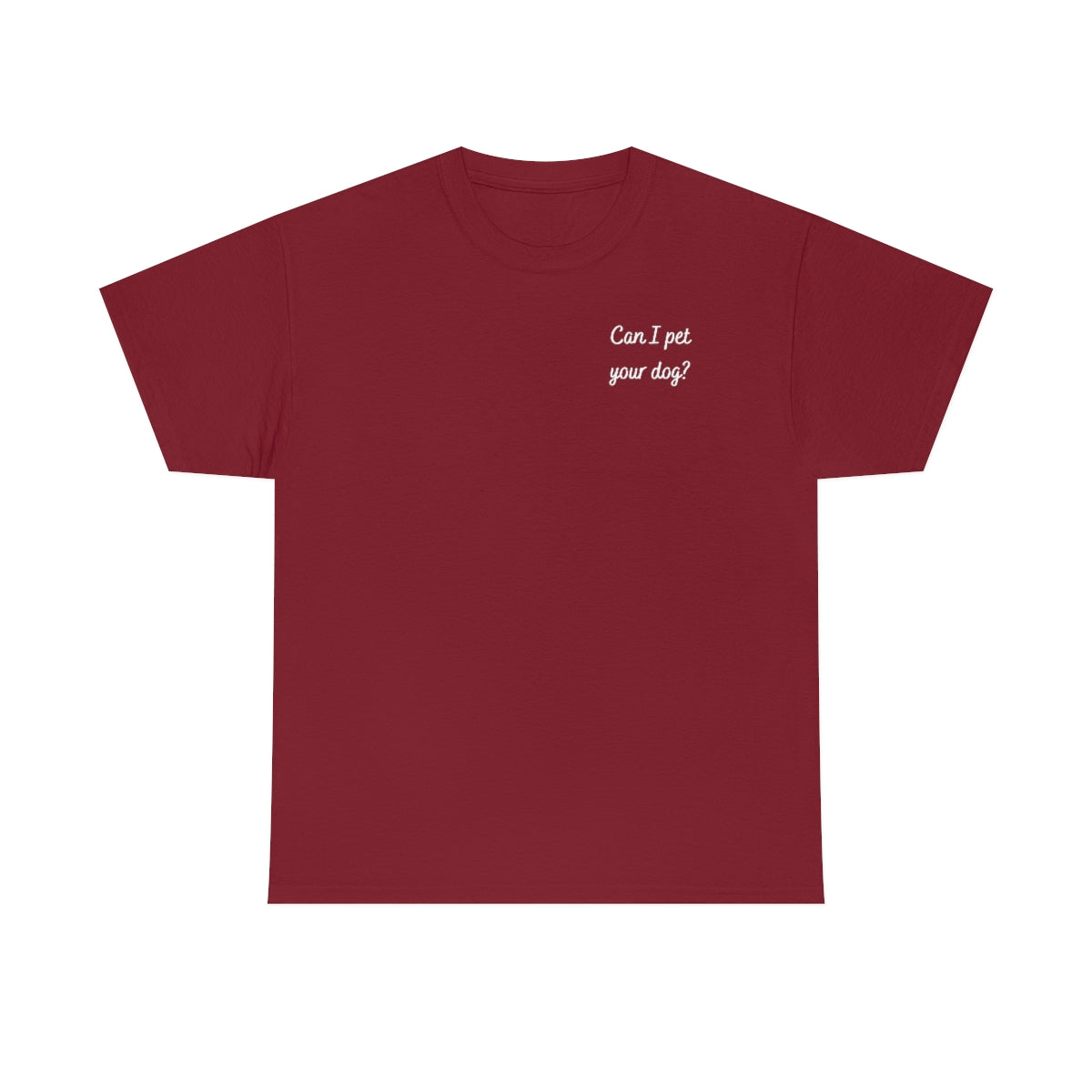 "Can I pet your dog?" Tee