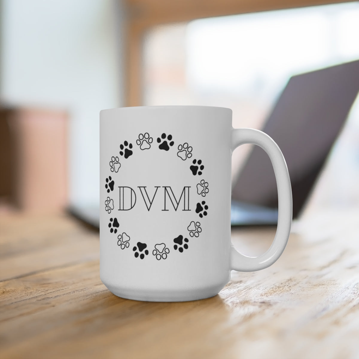 "DVM" Large Ceramic Mug