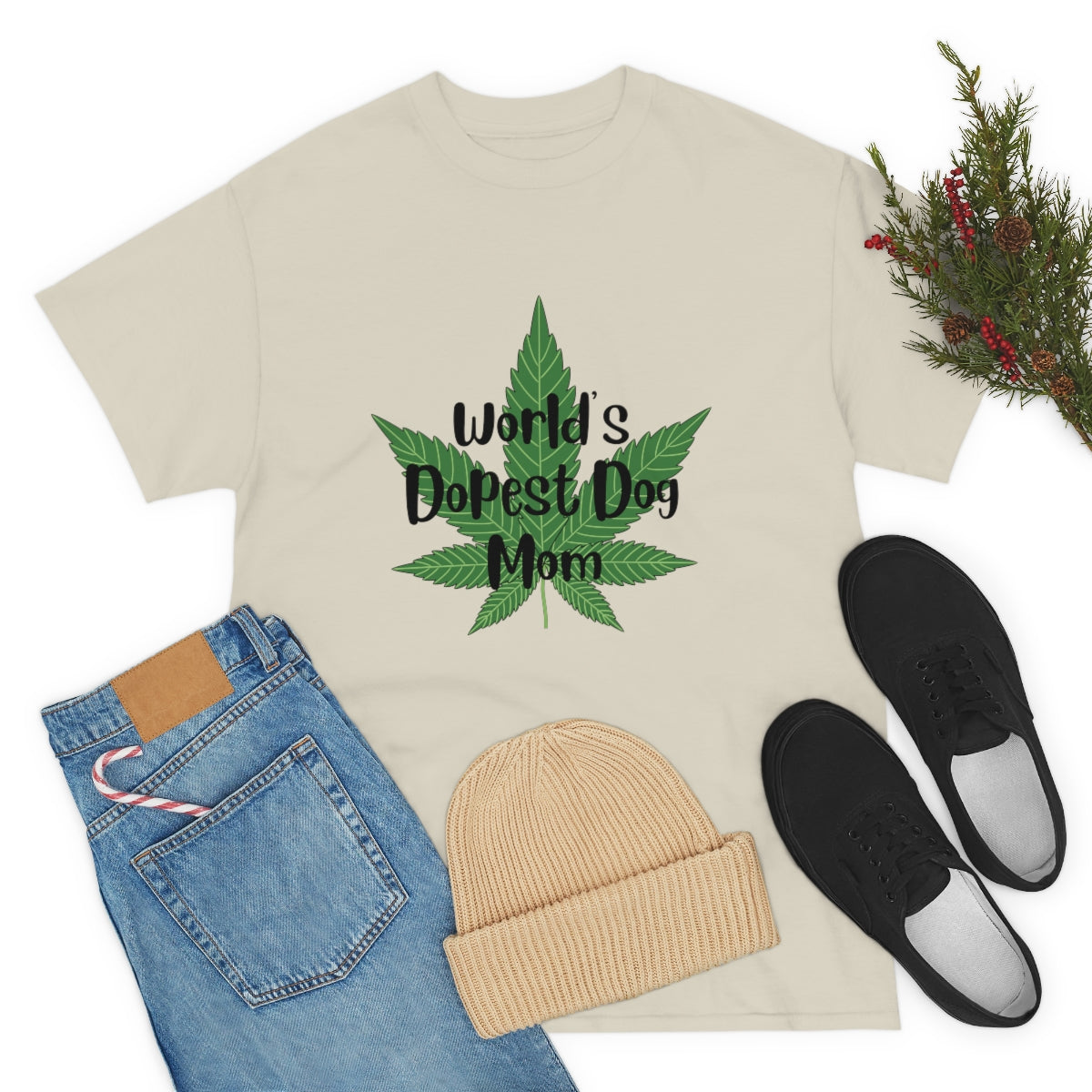 "World's Dopest Dog Mom" Tee