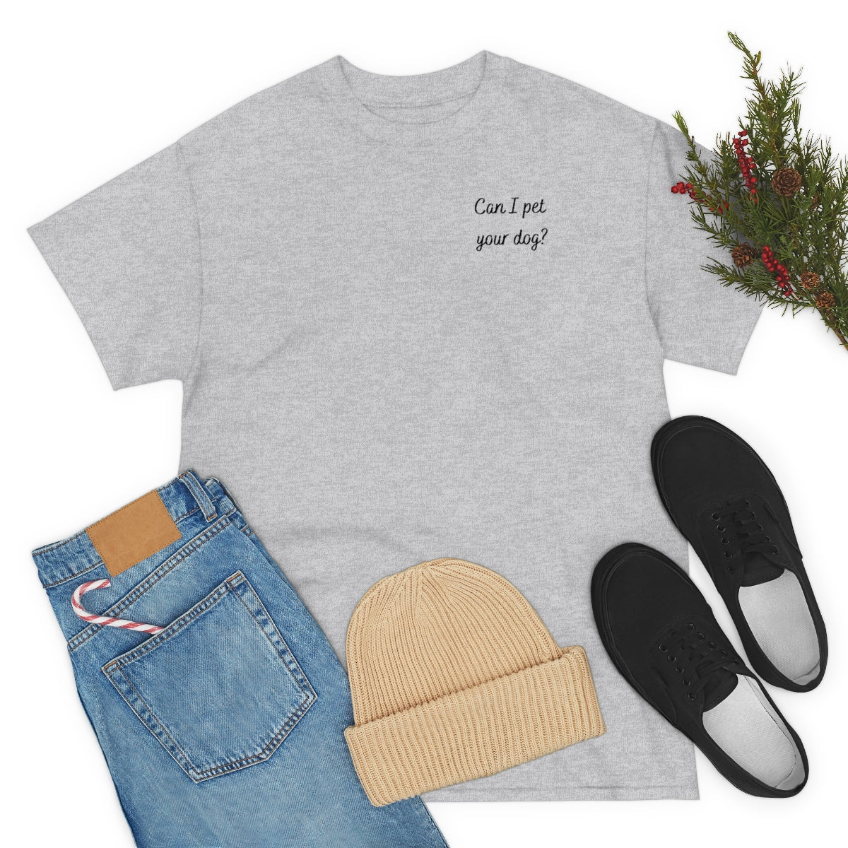 "Can I pet your dog?" Tee