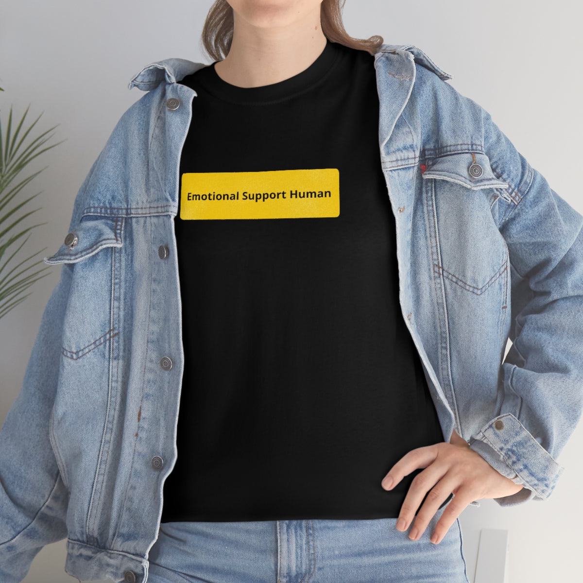 "Emotional Support Human" Tee