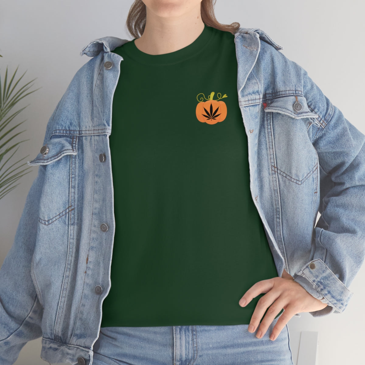 Pumpkin Weed Leaf, Tee