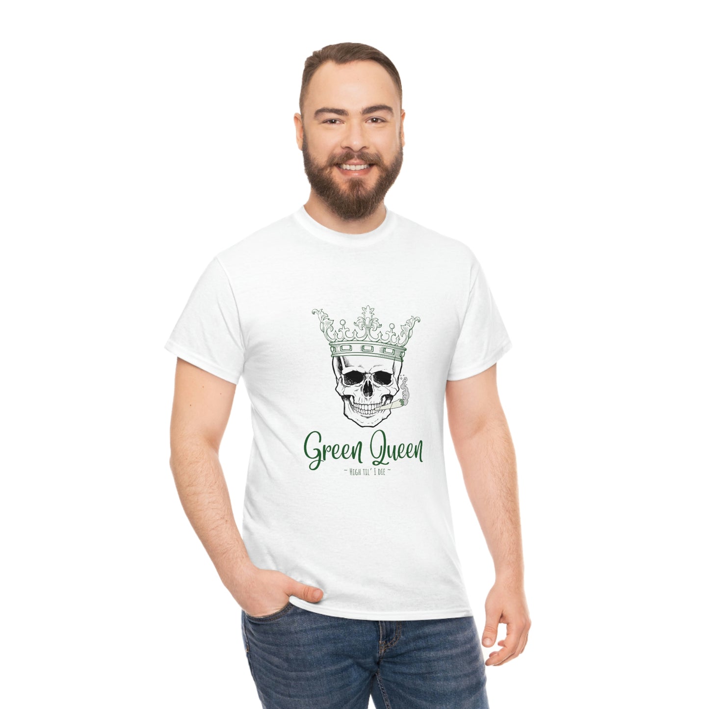 "Green Queen - High til' I die", Tee