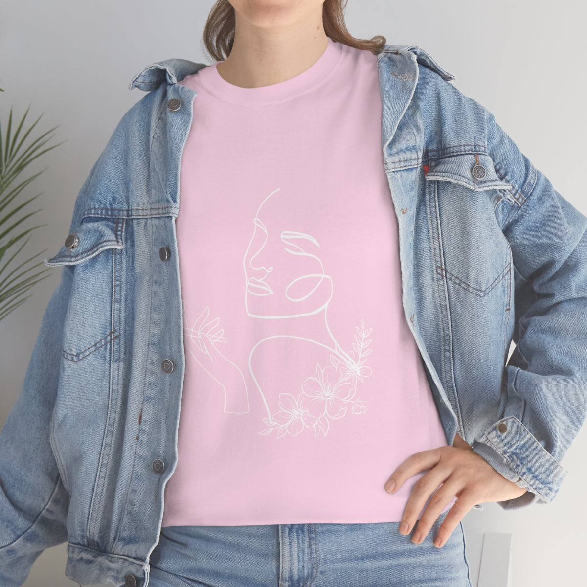 Smoking Woman Cotton Tee