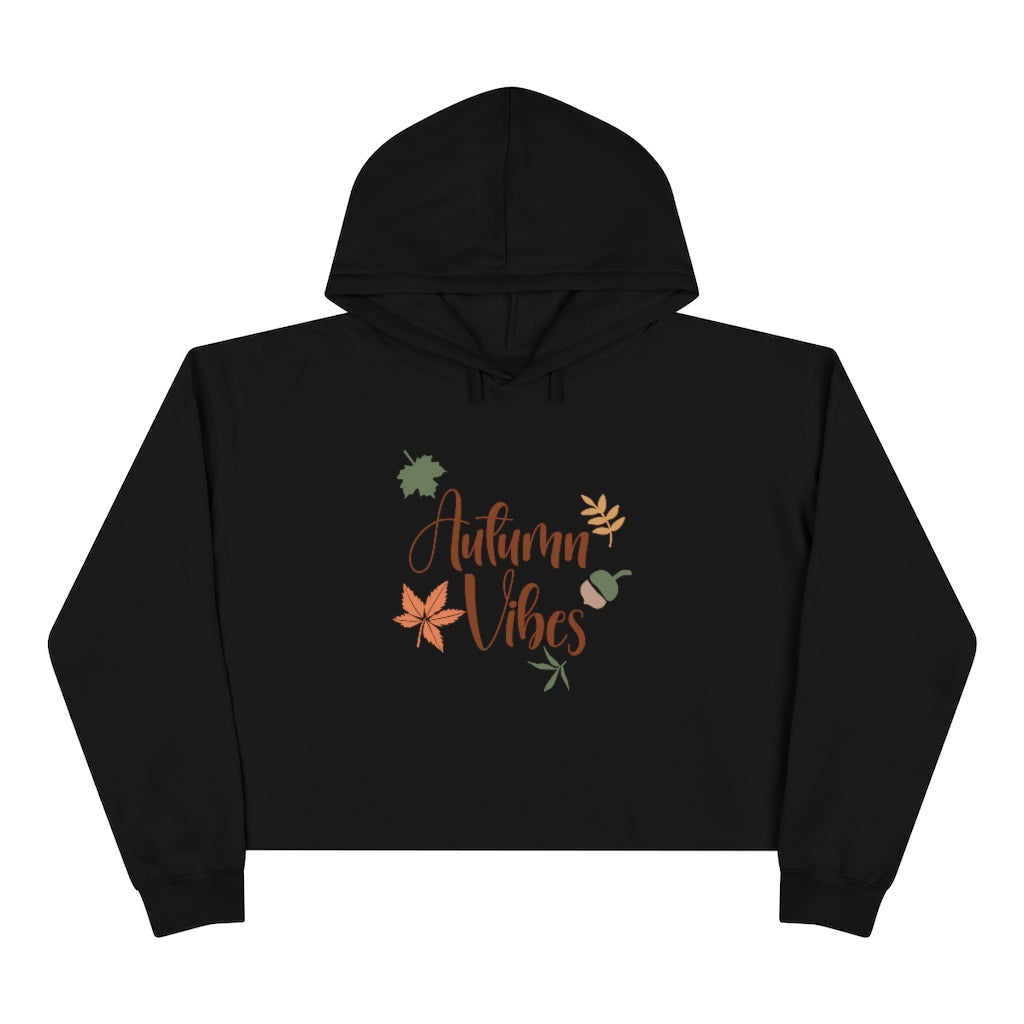 Autumn Vibes Crop Hoodie