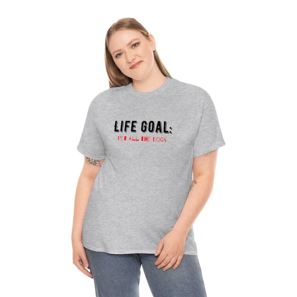 "Life Goal: Pet all the dogs" Tee