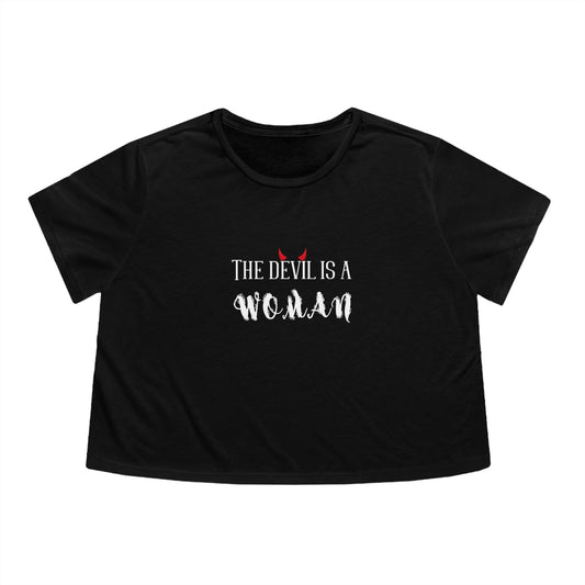 "The Devil Is A Woman", Cropped Tee