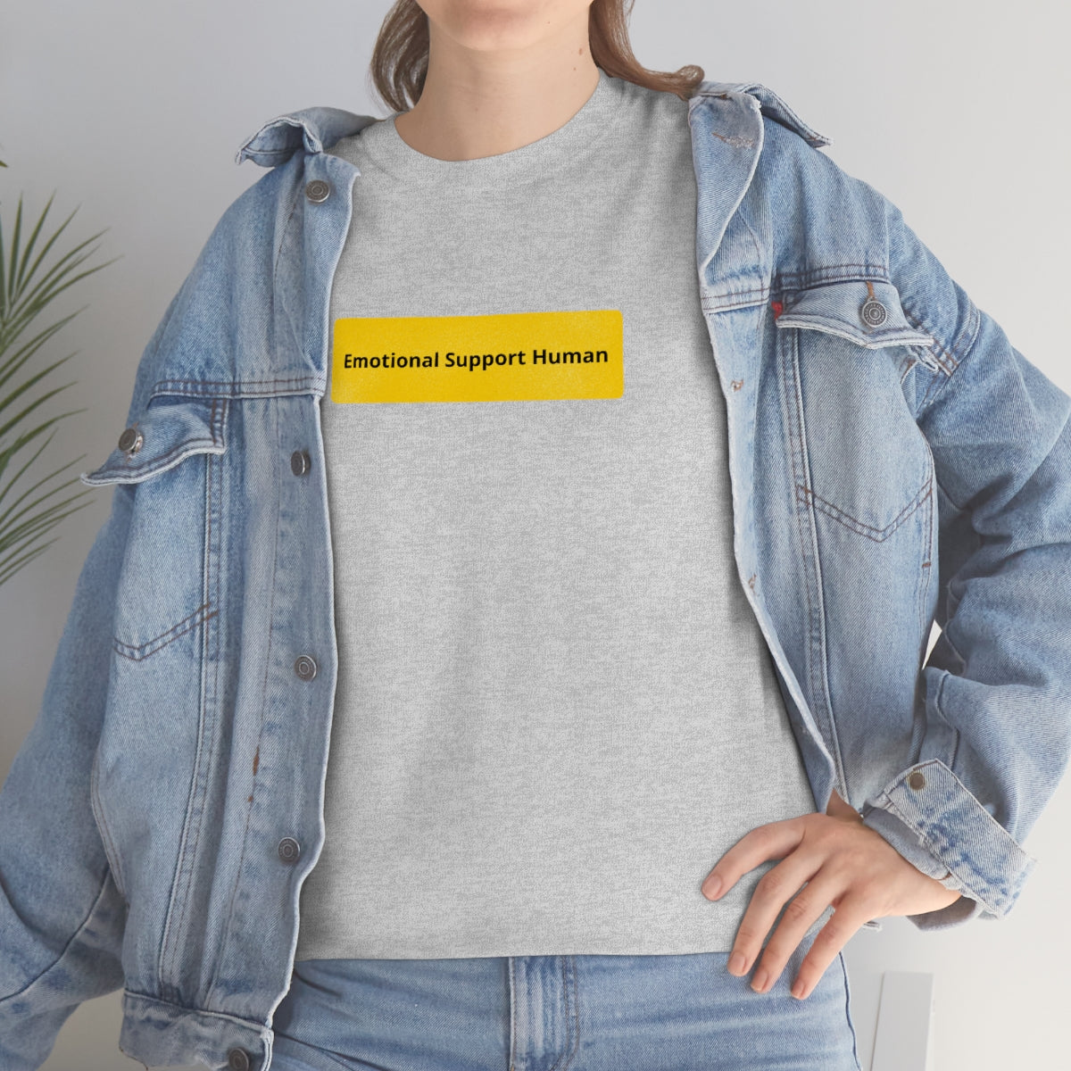 "Emotional Support Human" Tee