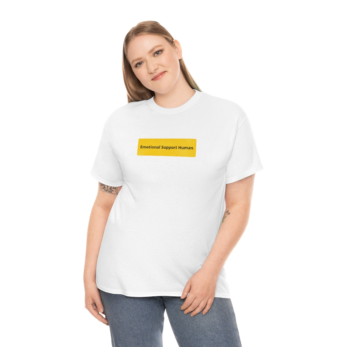 "Emotional Support Human" Tee