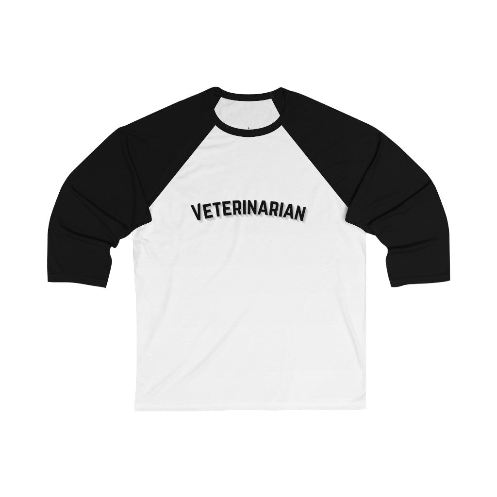 "Veterinarian" Baseball Tee