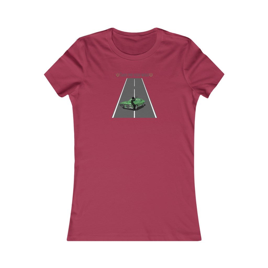 "Take the high road" Women's Tee