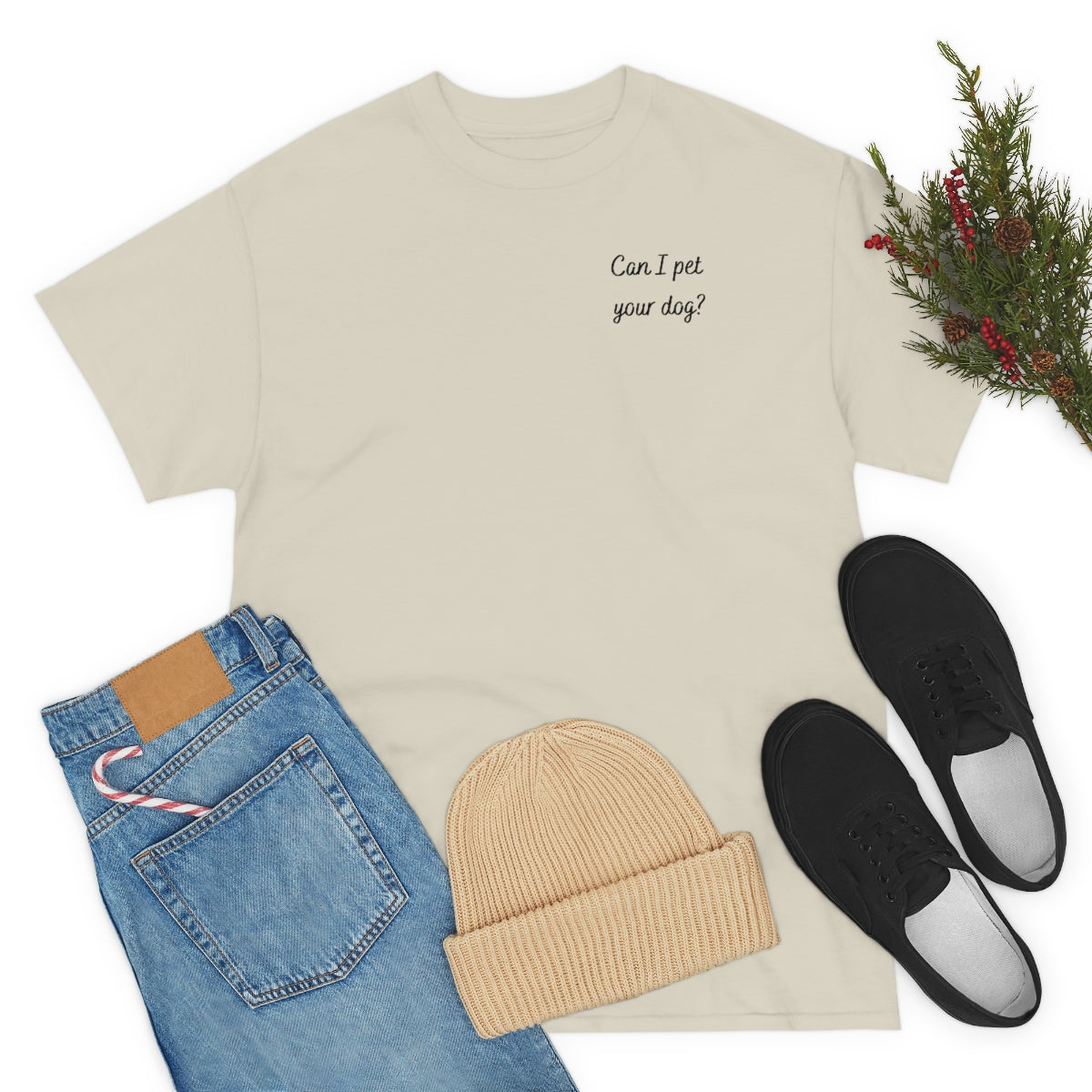 "Can I pet your dog?" Tee