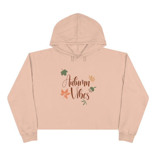 Autumn Vibes Crop Hoodie