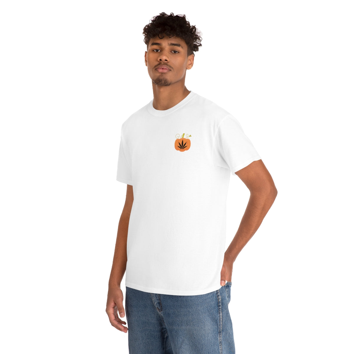 Pumpkin Weed Leaf, Tee