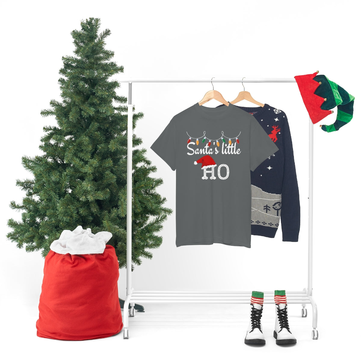 "Santa's Little Ho", Tee