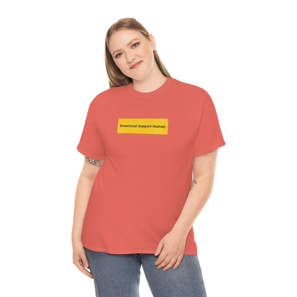 "Emotional Support Human" Tee