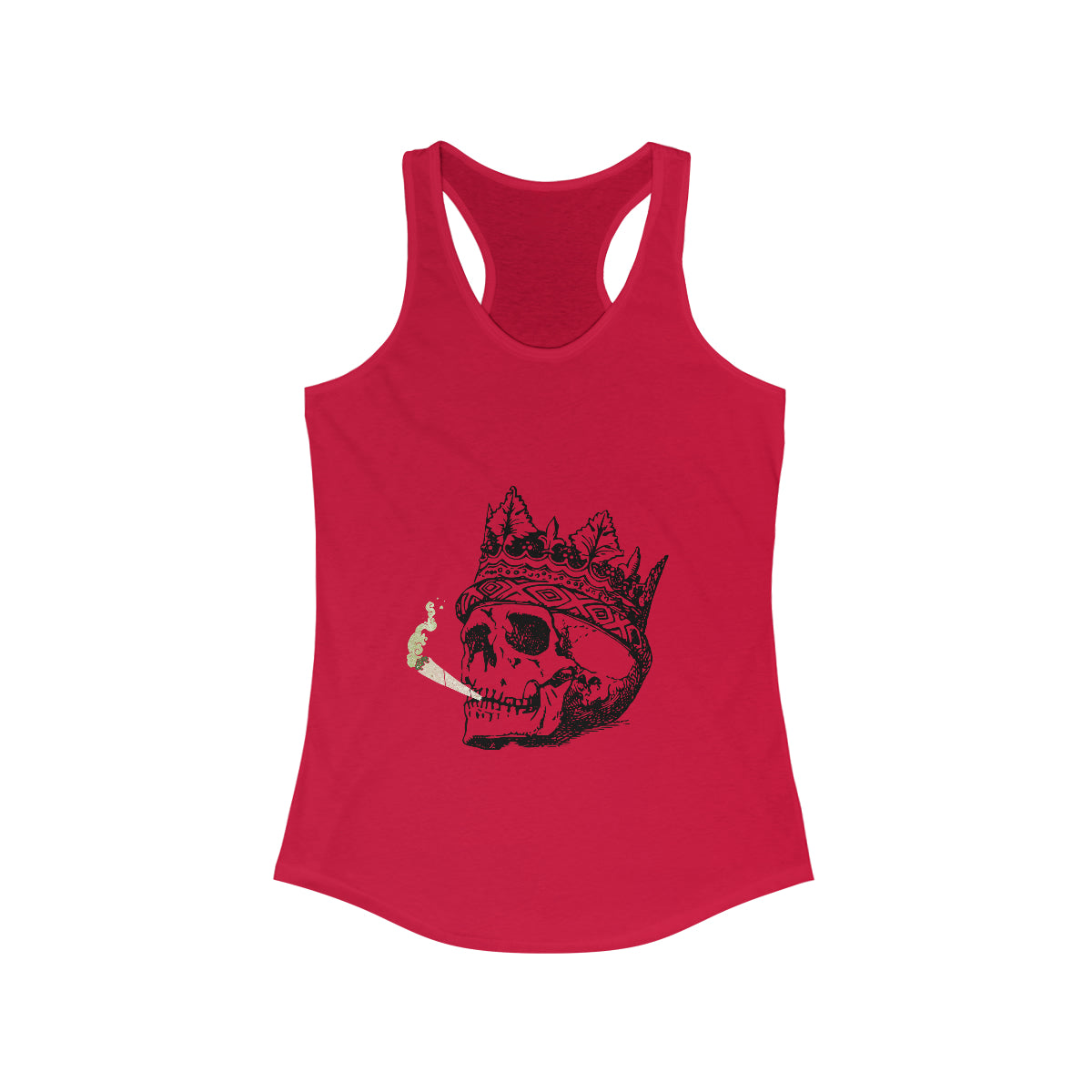 High is the Head That Wears the Crown Racerback Tank