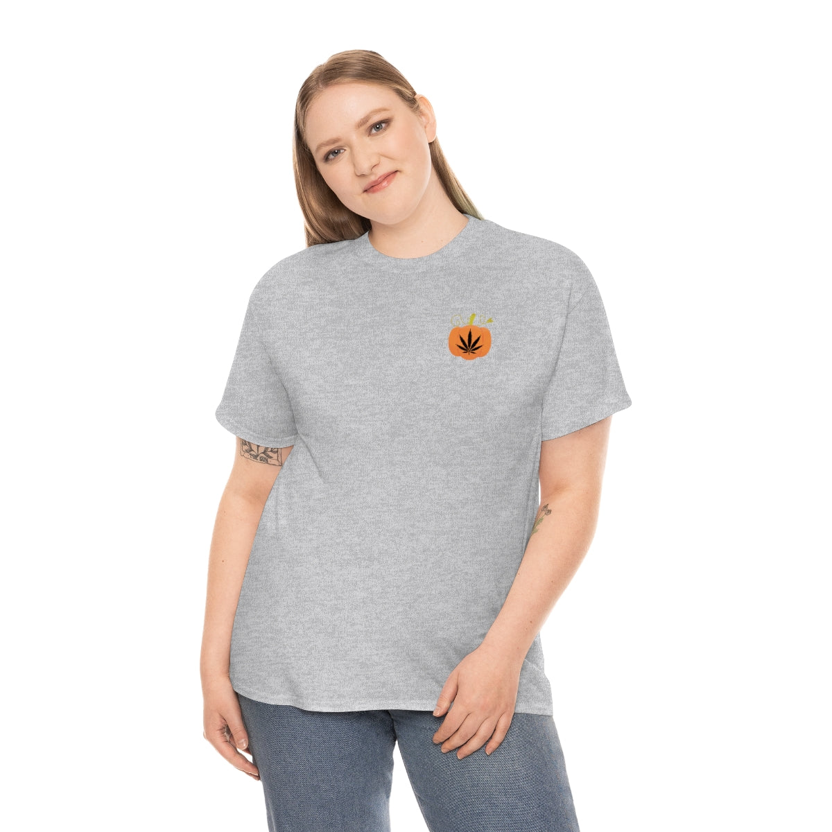 Pumpkin Weed Leaf, Tee