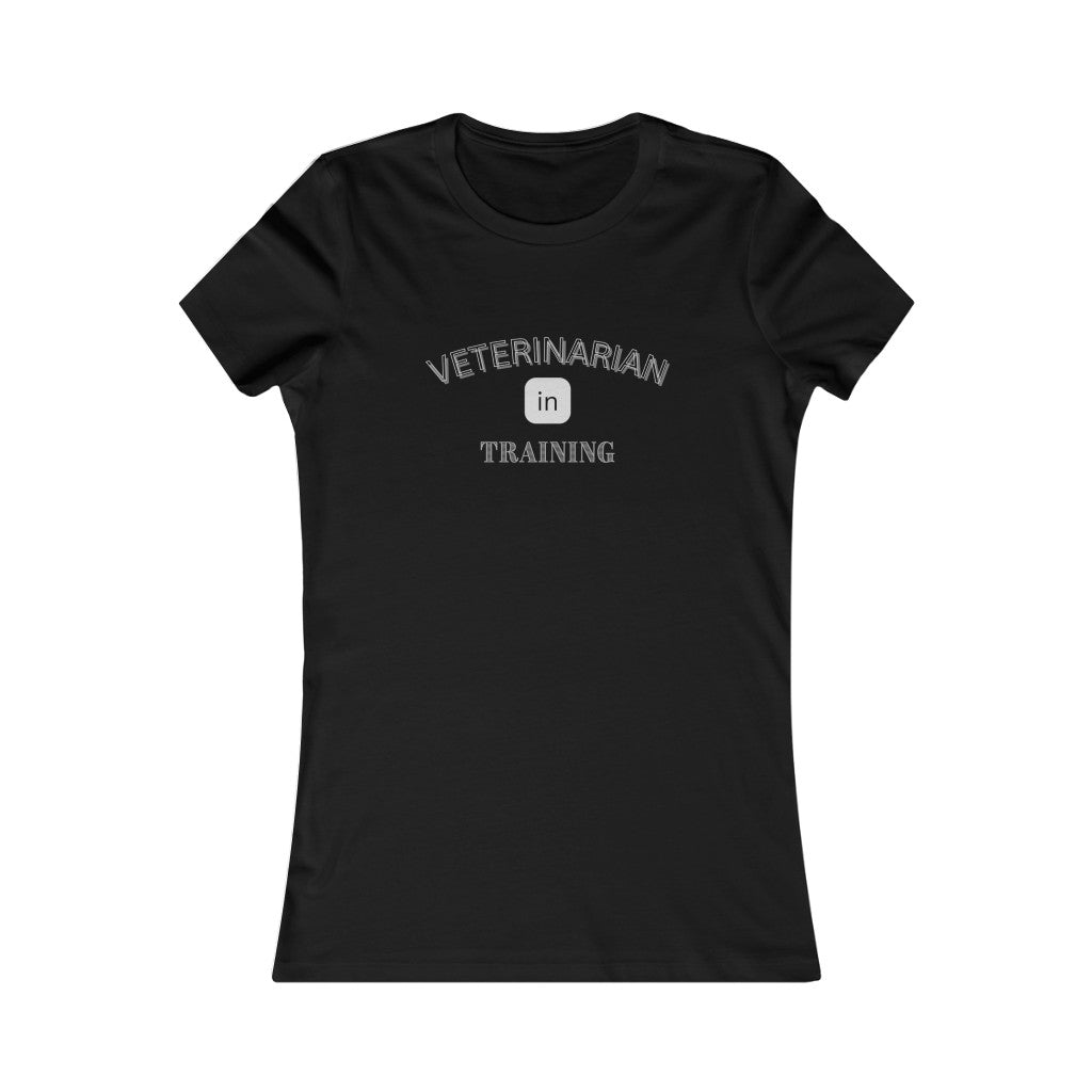 "Veterinarian in training" Women's Tee