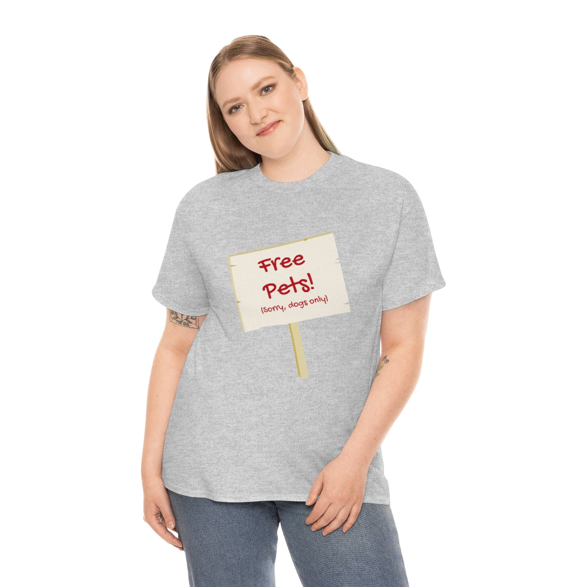 "Free Pets! (Sorry, dogs only)" Tee