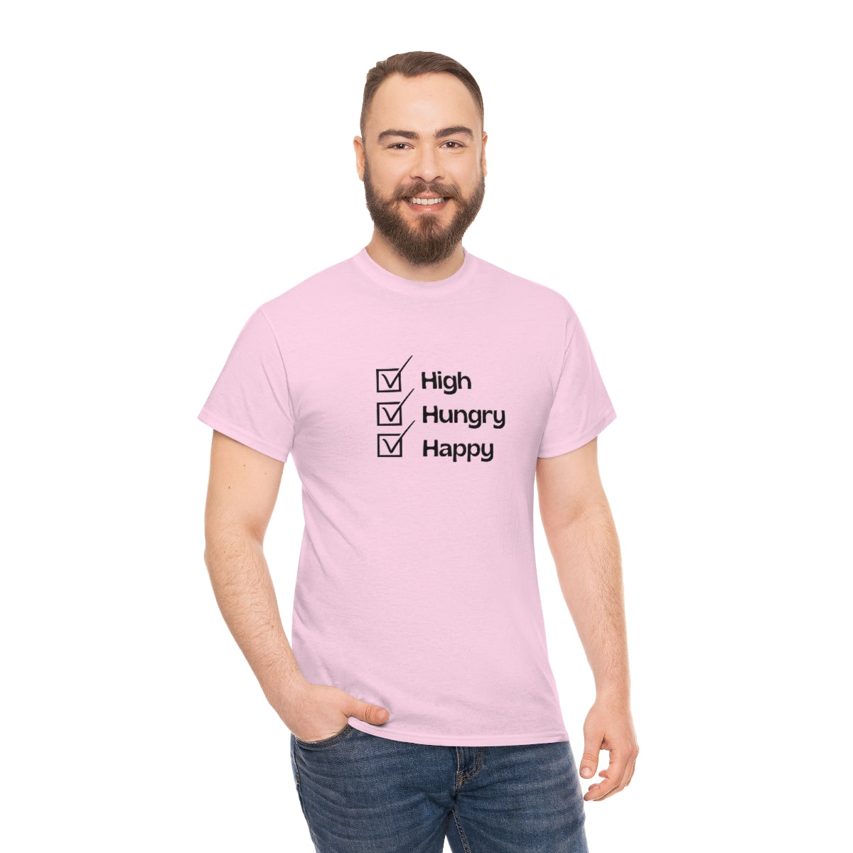 "High, Hungry, Happy" Tee